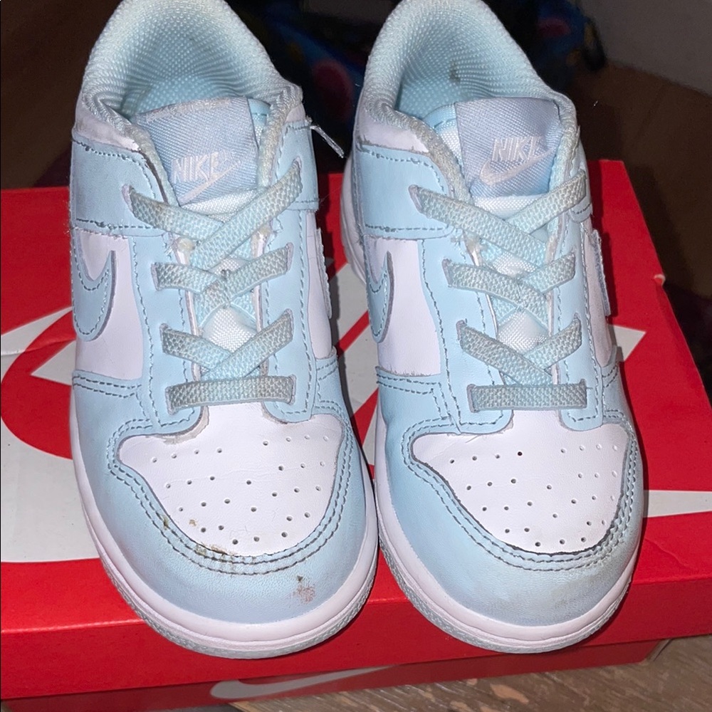 Nike Dunk Kids Glaciers Blue Sneakers 9C